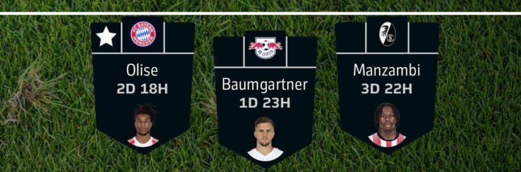 Fantasy Bundesliga Matchday 12 team reveals