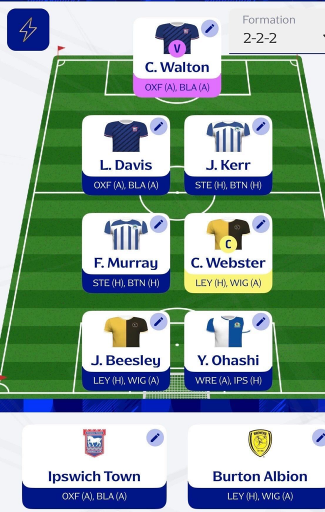 Fantasy Gameweek 18 Reveals