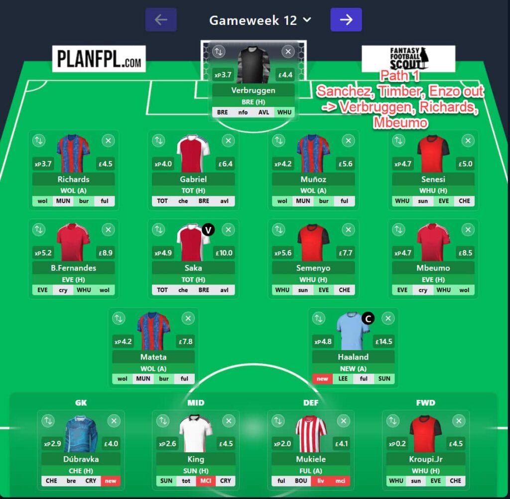 Zophar: Use the Free Hit in FPL Gameweek 13 or 16? 2