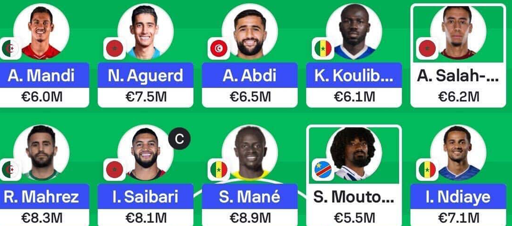 AFCON Fantasy Gameweek 3: Team Reveals