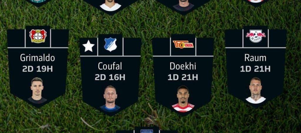 Fantasy Bundesliga Matchday 14 team reveals