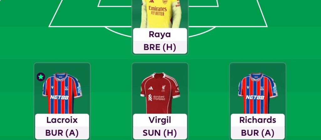 Hall of Famer Rob Mayes’ Gameweek 14 team reveal