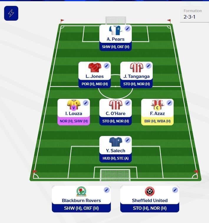 Fantasy EFL Gameweek 19 Reveals