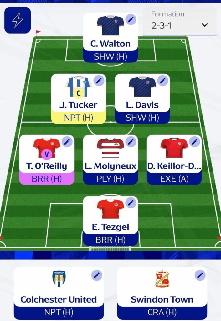  Fantasy Gameweek 21 Reveals