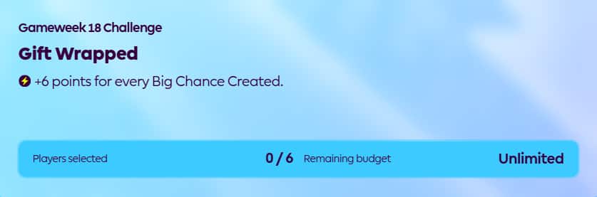 FPL Challenge Gameweek 18