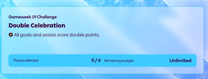 FPL Challenge Gameweek 19