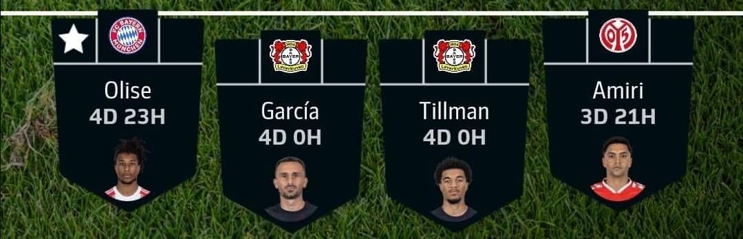 Fantasy Bundesliga Matchday 16 team reveals