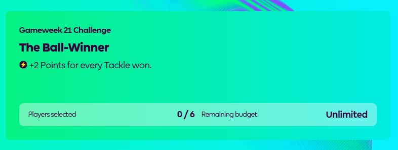 FPL Challenge Gameweek 21