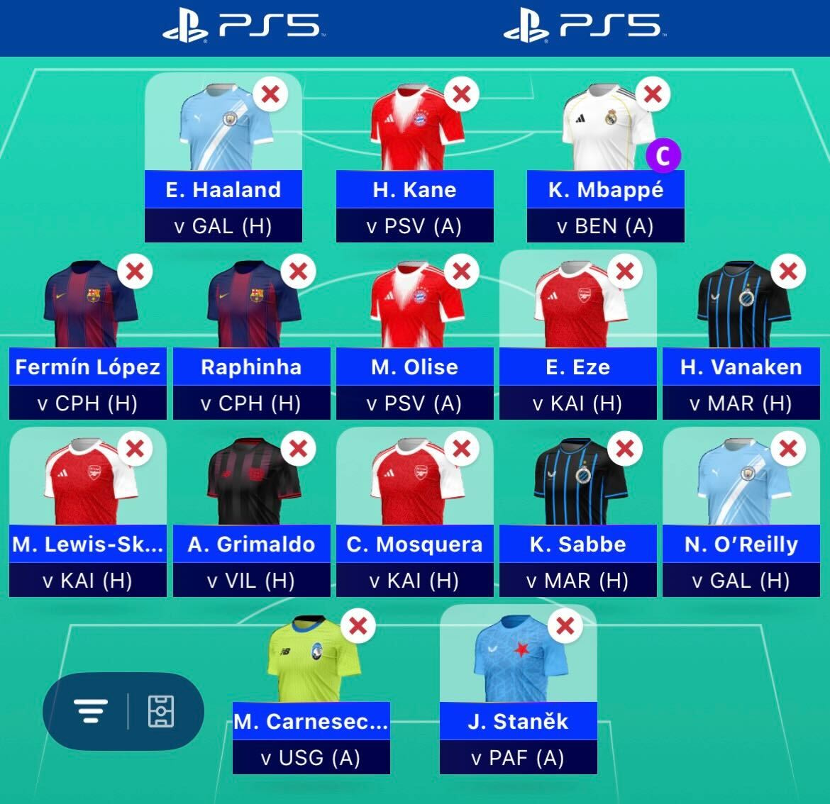 UCL Fantasy 