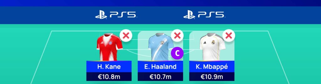 UCL Fantasy Matchday 7: Best Wildcard team