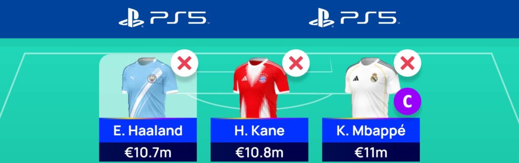 UCL Fantasy Matchday 8: Best Limitless team