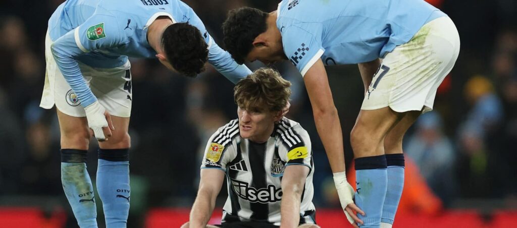 Gordon, Bruno G, Miley: Newcastle injury latest for FPL Gameweek 25