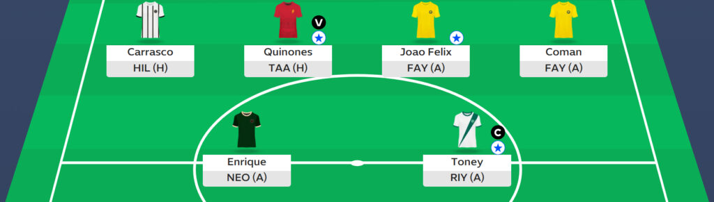 Saudi Fantasy: Round 24 team reveals