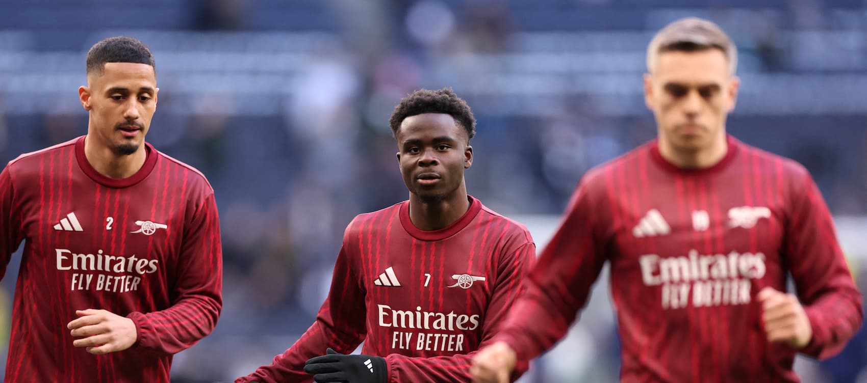 Spurs v Arsenal team news: Eze, Saka + Trossard start