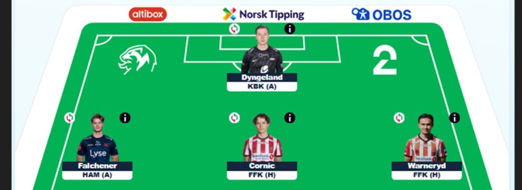Eliteserien Fantasy Gameweek 1: Team reveals