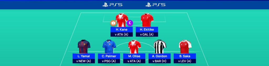 UCL Fantasy: Matchday 11 team reveals