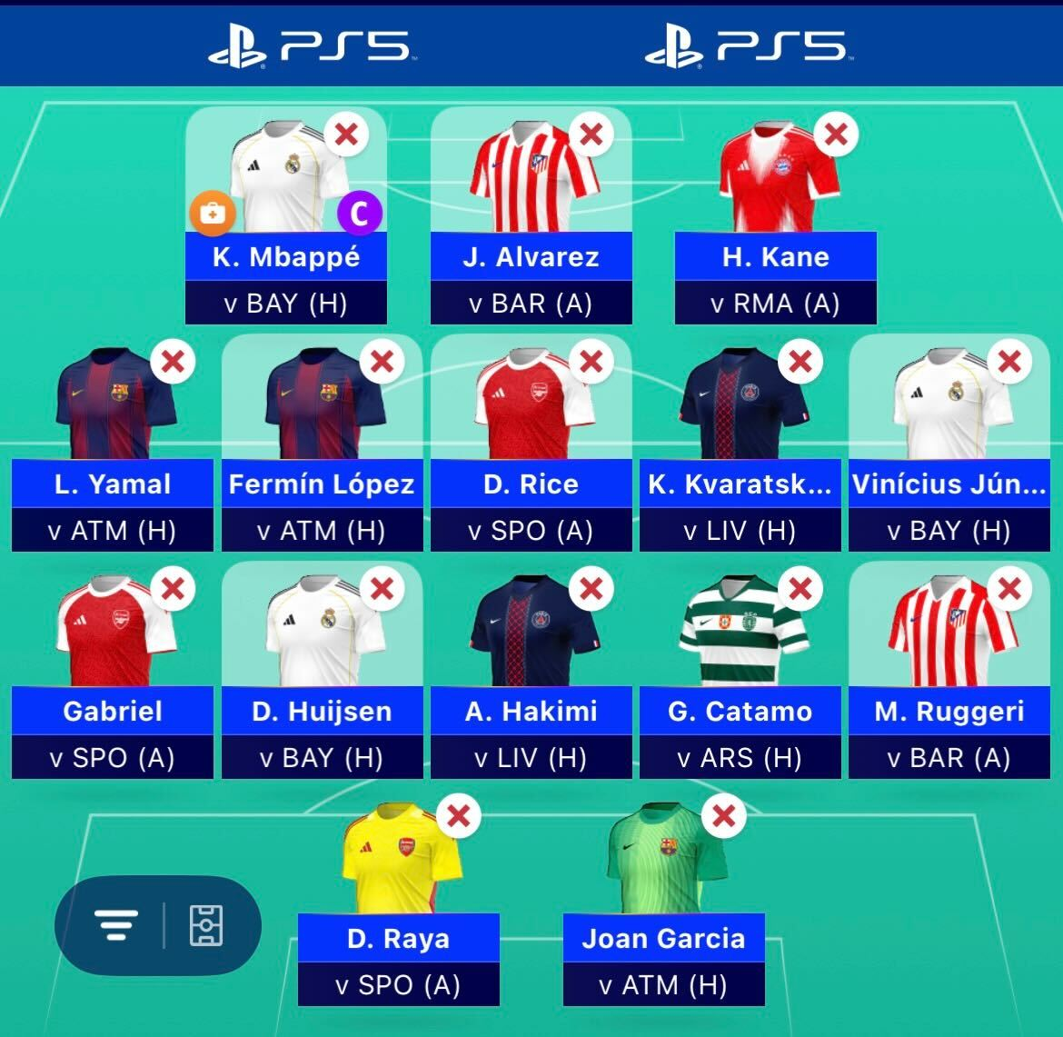 UCL Fantasy