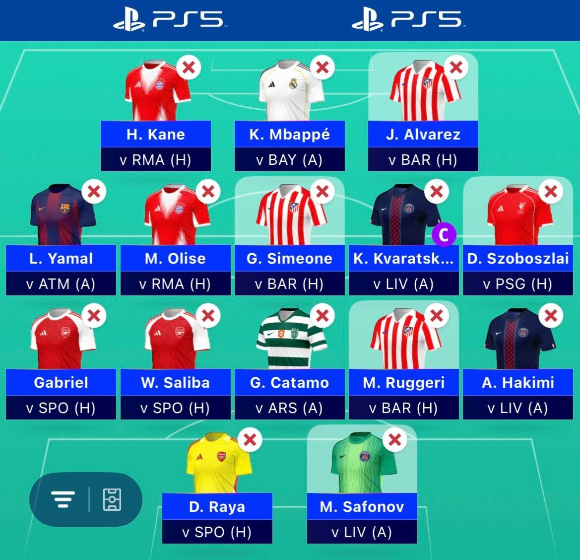 UCL Fantasy