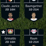 Fantasy Bundesliga Matchday 31 team reveals 4