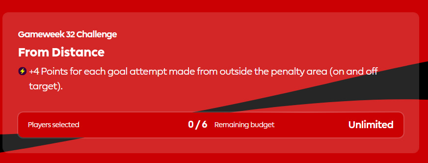 FPL Challenge Gameweek 32