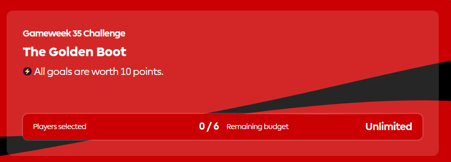 FPL Challenge Gameweek 35