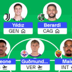 Serie A Fantasy: Gameweek 31 team reveals – Sofascore 4