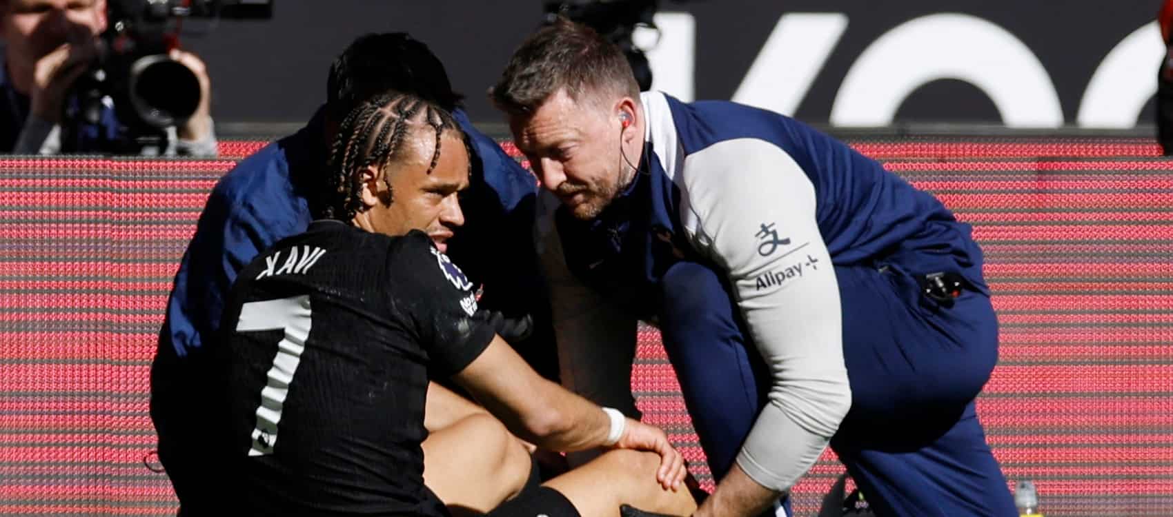 Xavi Simons out for the season with knee injury