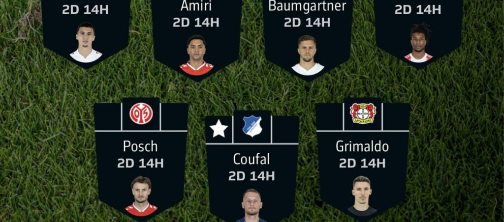 Fantasy Bundesliga Matchday 34 team reveals
