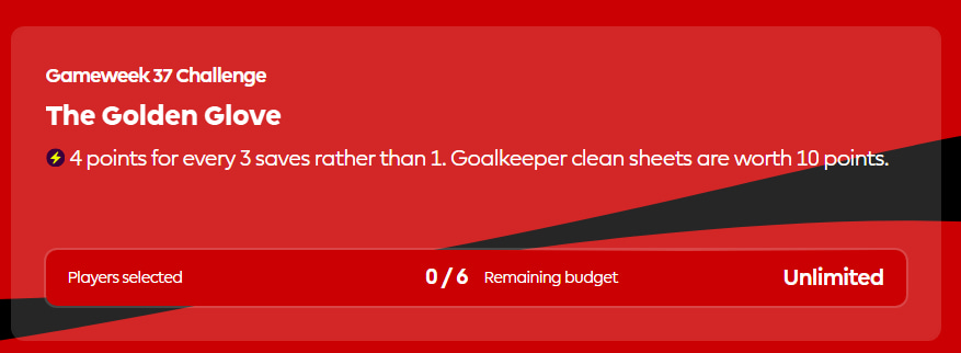 FPL Challenge Gameweek 37