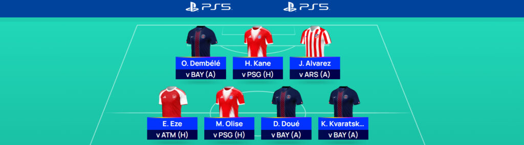 UCL Fantasy: Matchday 16 team reveals
