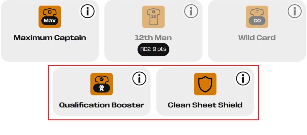 Clean Sheet Shield v Qualification Booster: Which one to play?
