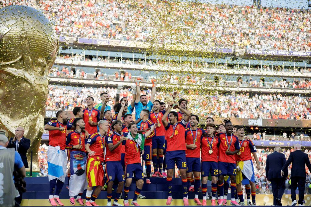 Spain win the World Cup