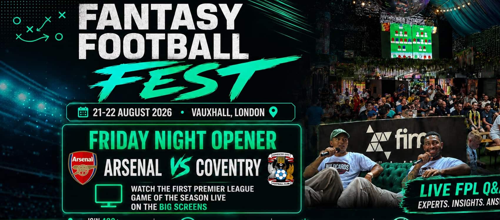Fantasy Football Fest 2026: Join 100s of FPL managers in London!