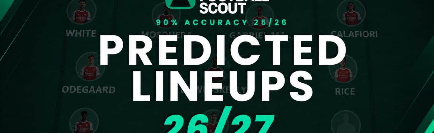 FPL 2026/27 - Predicted Line-ups