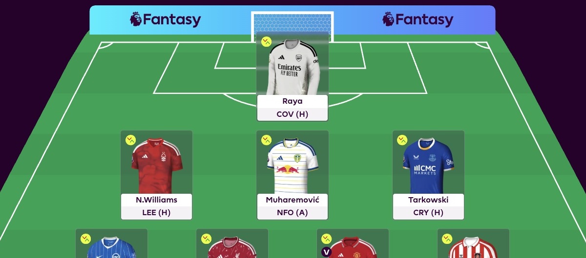 FPL winner's Gameweek 1 team reveal: Raya but no Arsenal defenders!