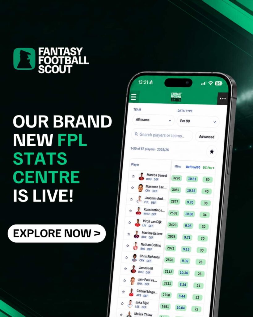 FPL Stats Centre