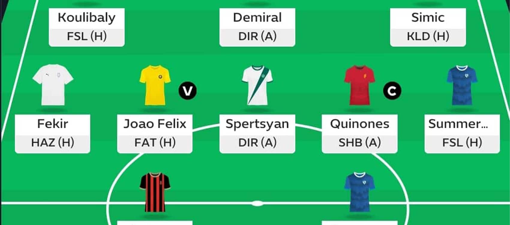 Saudi Fantasy: Round 1 team reveals