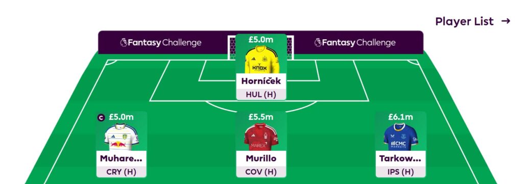 FPL Challenge best picks + team reveal – Gameweek 5