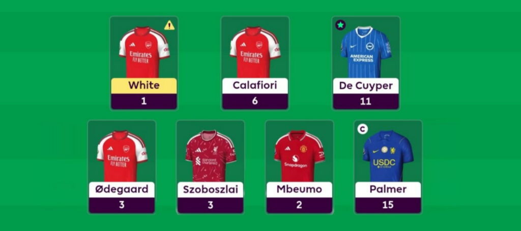 FPL General’s Gameweek 5 Wildcard team reveal