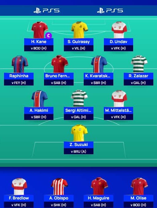 UCL Fantasy