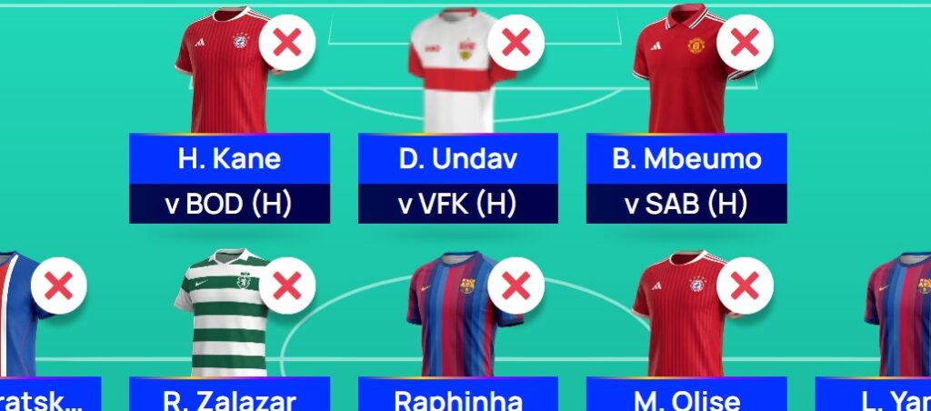 Missed the UCL Fantasy deadline? Here’s a Matchday 1 squad you can still enter