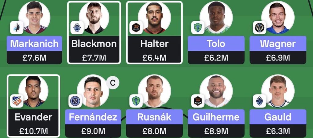 MLS Fantasy: Gameweek 27 team reveals