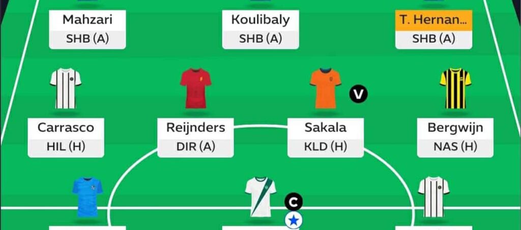 Saudi Fantasy: Round 5 team reveals