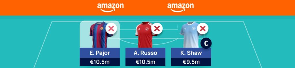 WUCL Fantasy Matchday 2: Team reveal