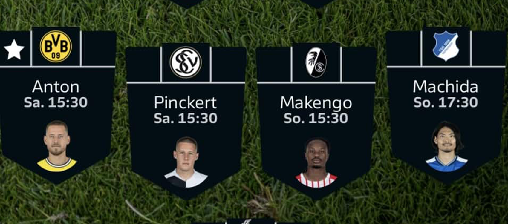 Fantasy Bundesliga Matchday 6 team reveals