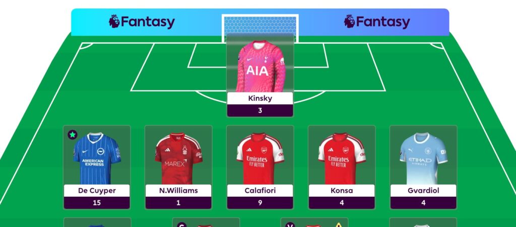 FPL General’s Gameweek 7 team reveal