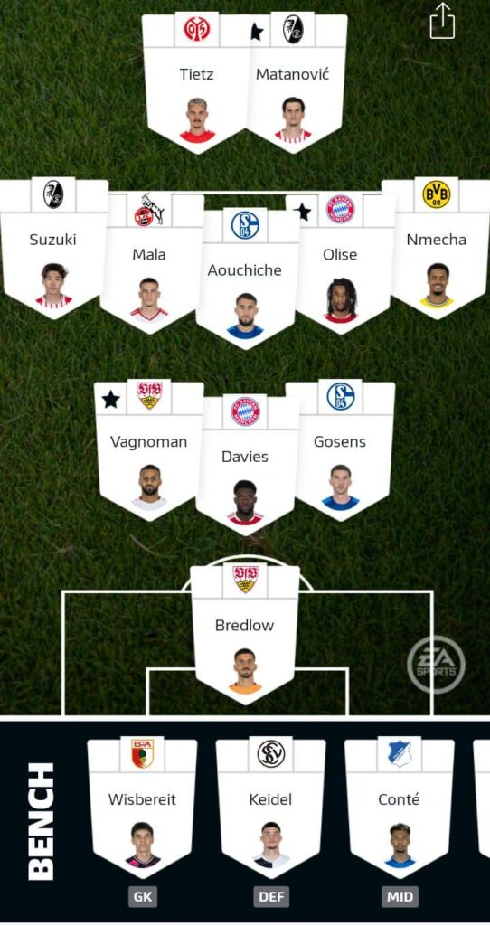 Fantasy Bundesliga Matchday 5