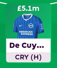 FPL Challenge Gameweek 7