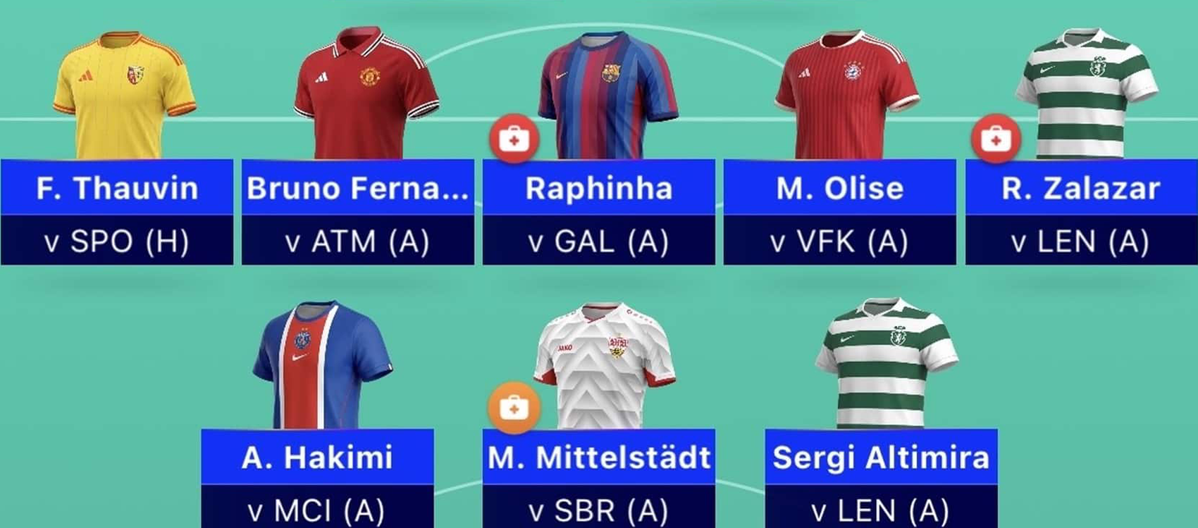 UCL Fantasy 2026/27: Expert team reveals for Matchday 2